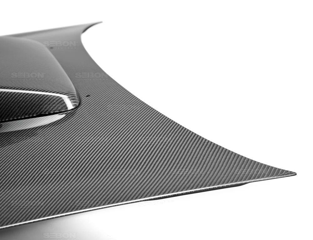Seibon OEM Style Carbon Fiber Hood 2006-2007 Impreza/WRX/STI - Image 4