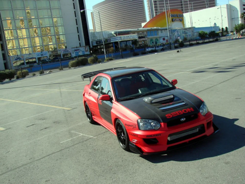 Seibon RC Style Carbon Fiber Hood 2004-2005 Impreza/WRX/STI - Image 8
