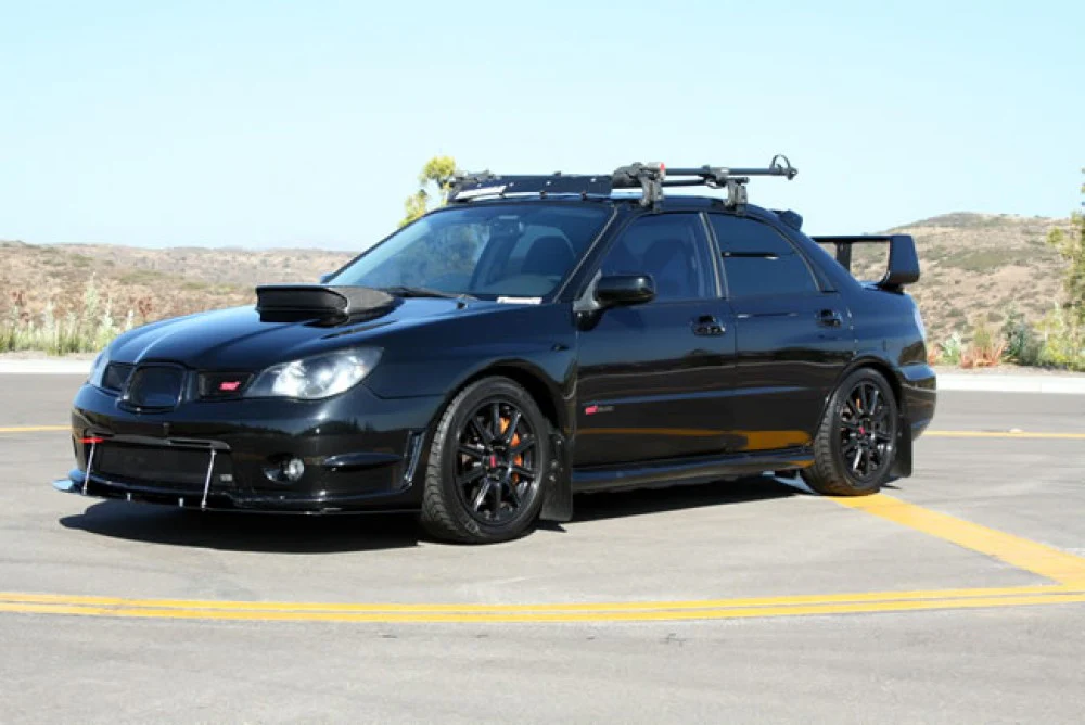 Seibon STI Style Carbon Fiber Hood Scoop 2006-2007 Impreza WRX/STI - Image 3