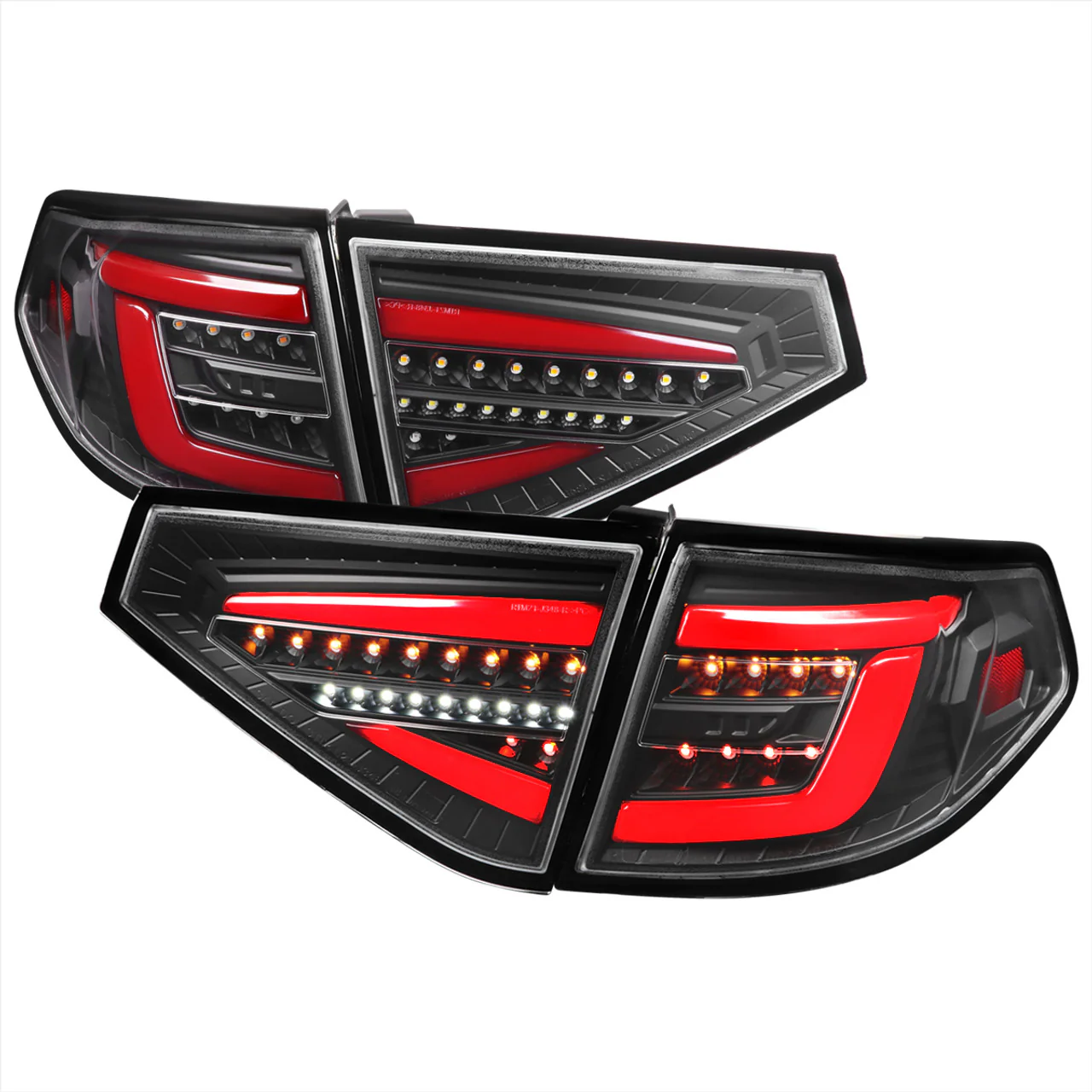 Spec-D Sequential LED Tail Lights 2008-2014 WRX/STI Hatchback - Image 16