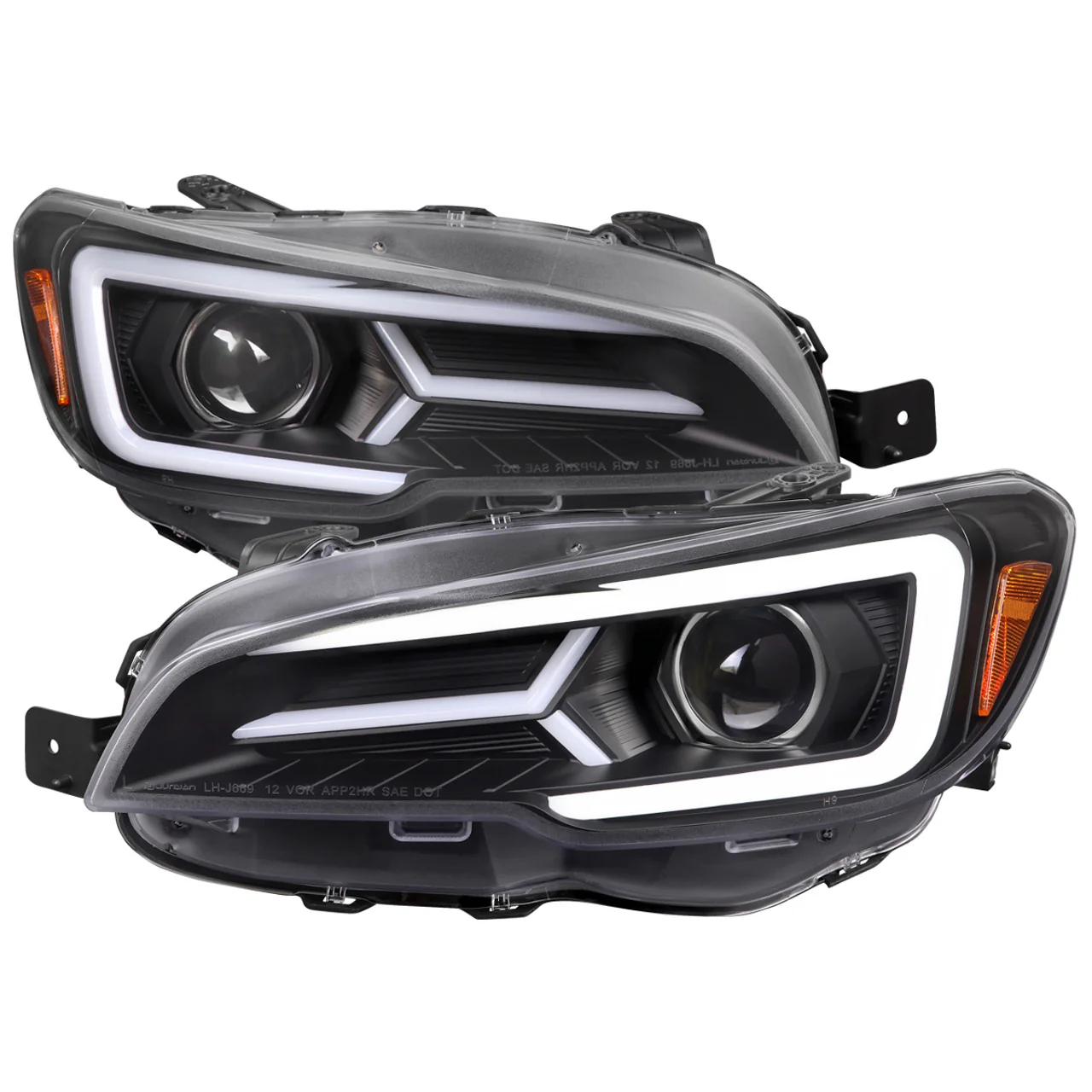 Spec-D Tuning Sequential LED Headlights 2015-2021 WRX/STI - Image 2