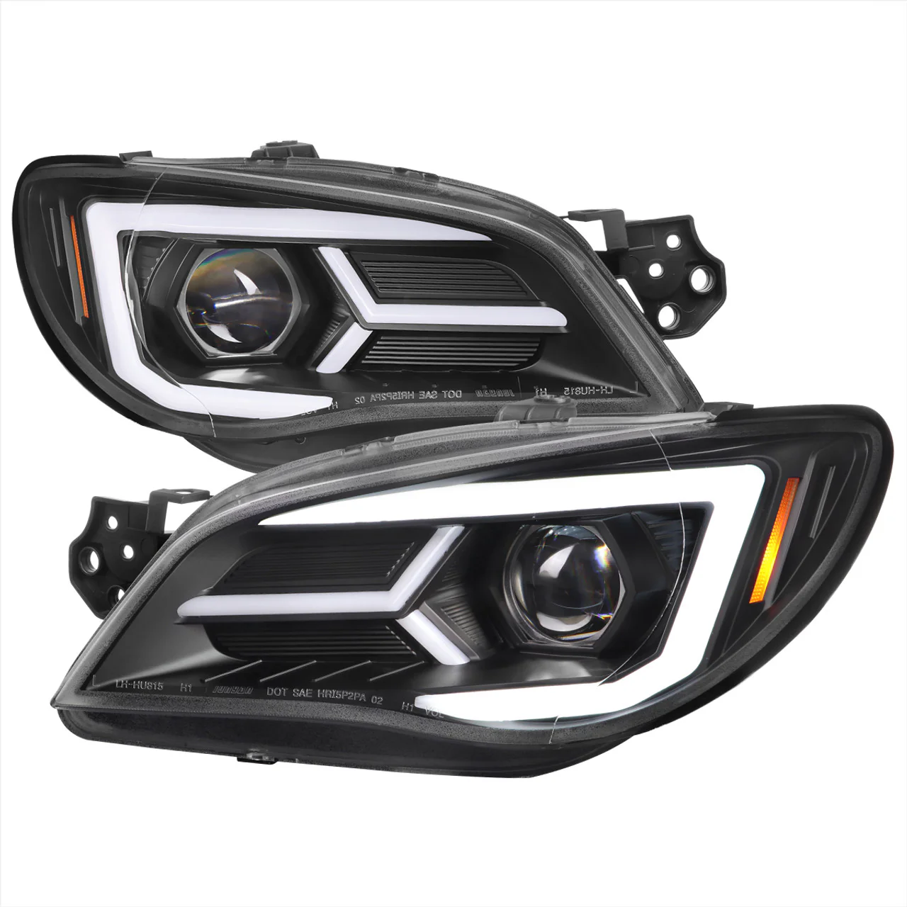 Spec-D Tuning V2 Sequential LED Headlights 2006-2007 WRX/STI - Image 2