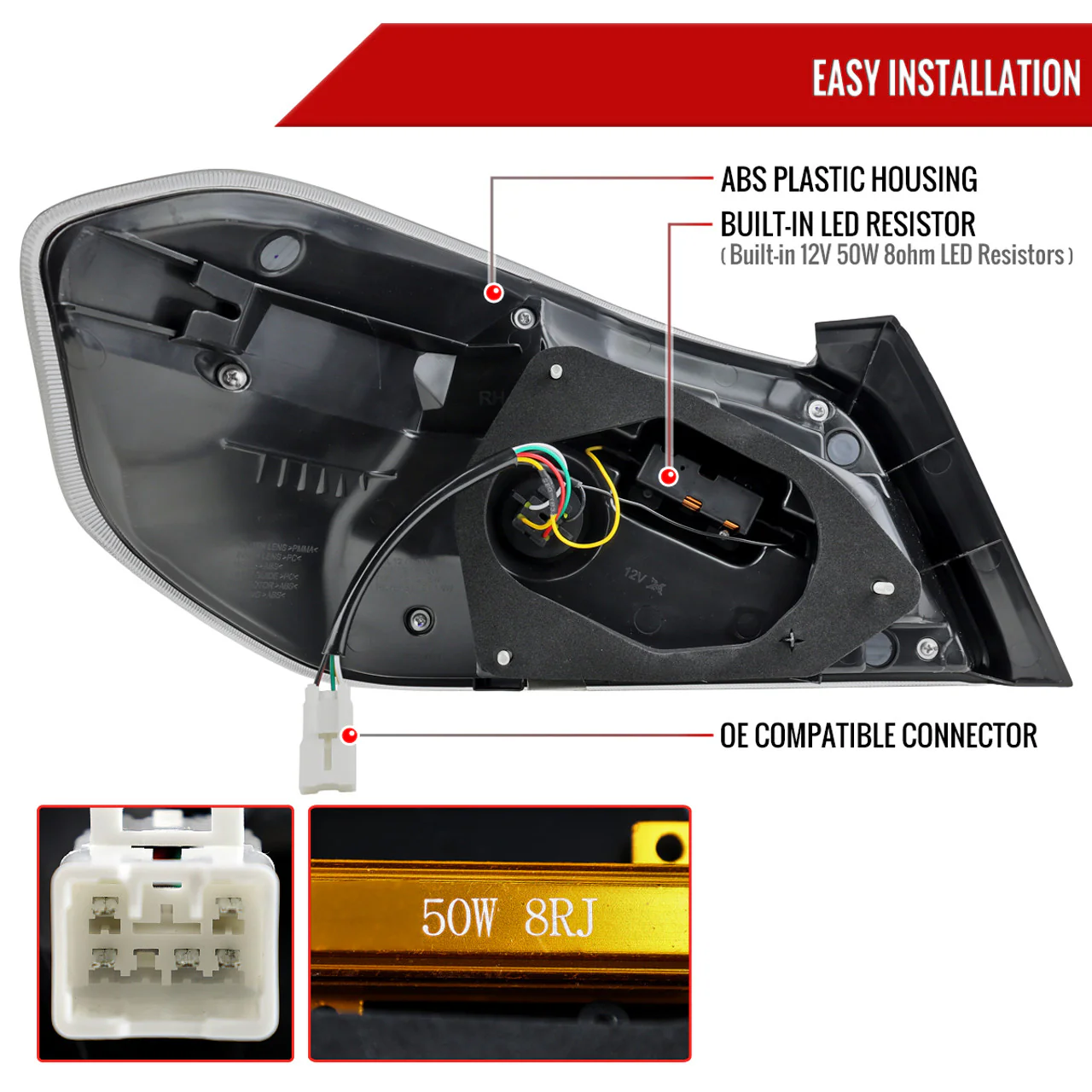 Spec-D V2 Sequential LED Tail Lights 2015-2021 WRX/STI - Image 11