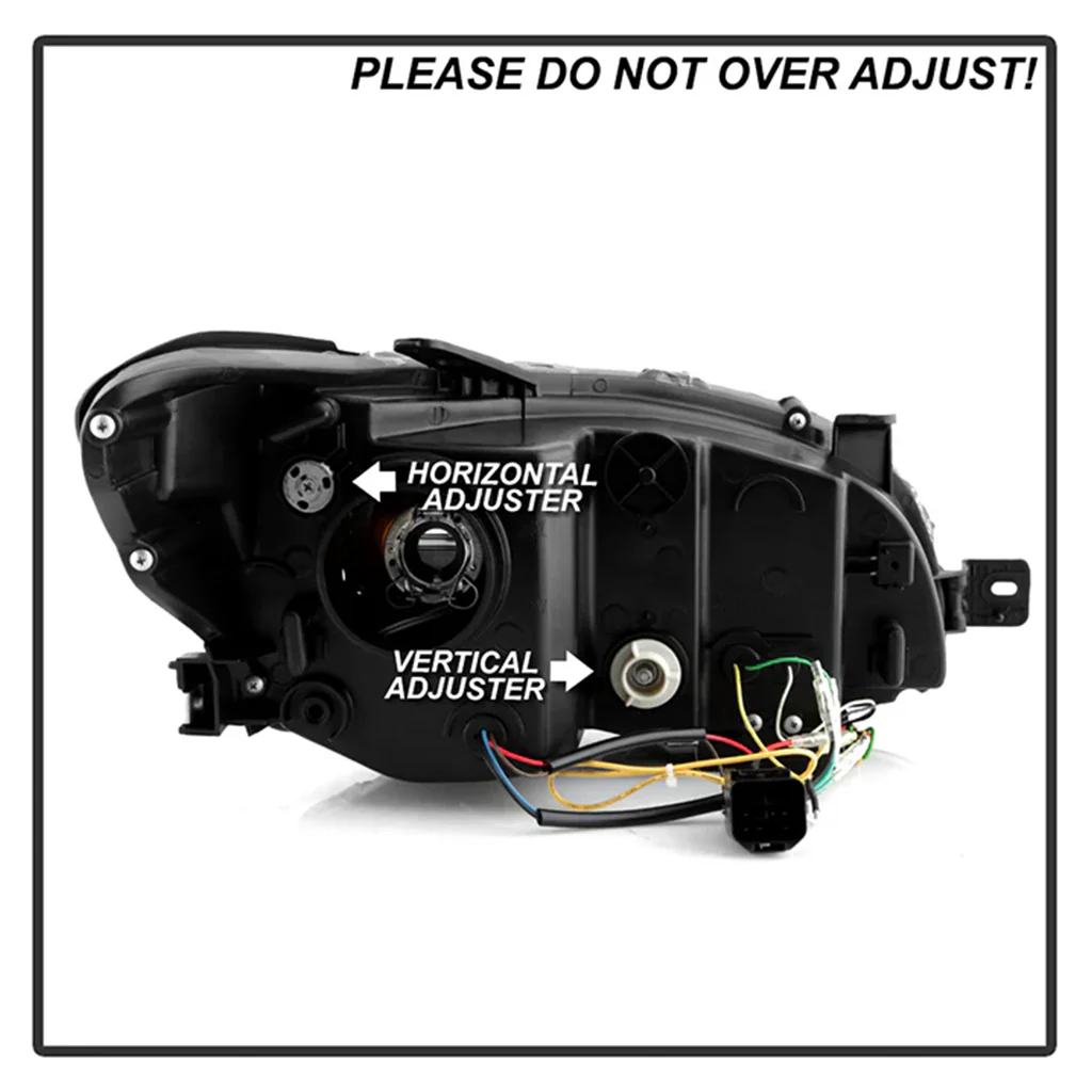 Spyder Apex Series LED Headlights 2015-2021 WRX / 2015-2017 STI - Image 6