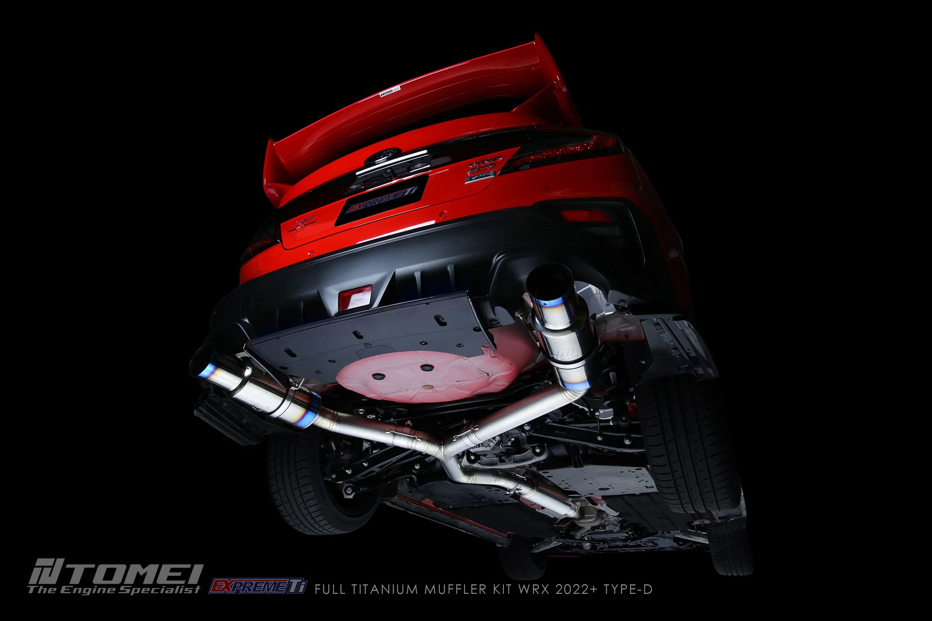 Tomei Expreme Ti Titanium Dual Exit Catback Exhaust 2022+ WRX - Image 4