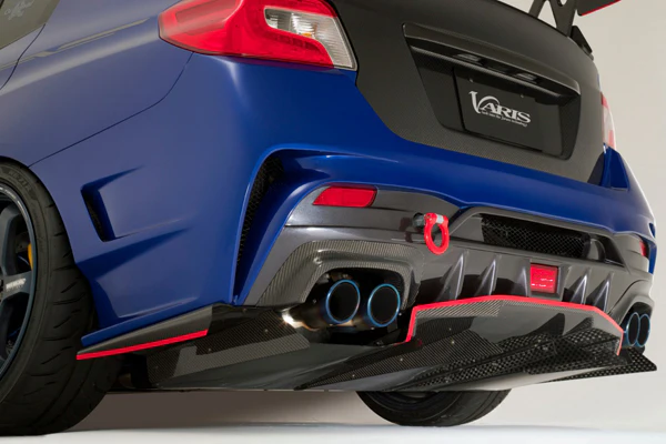Varis Arising II Rear Bumper 2015-2021 WRX/STI - Image 2