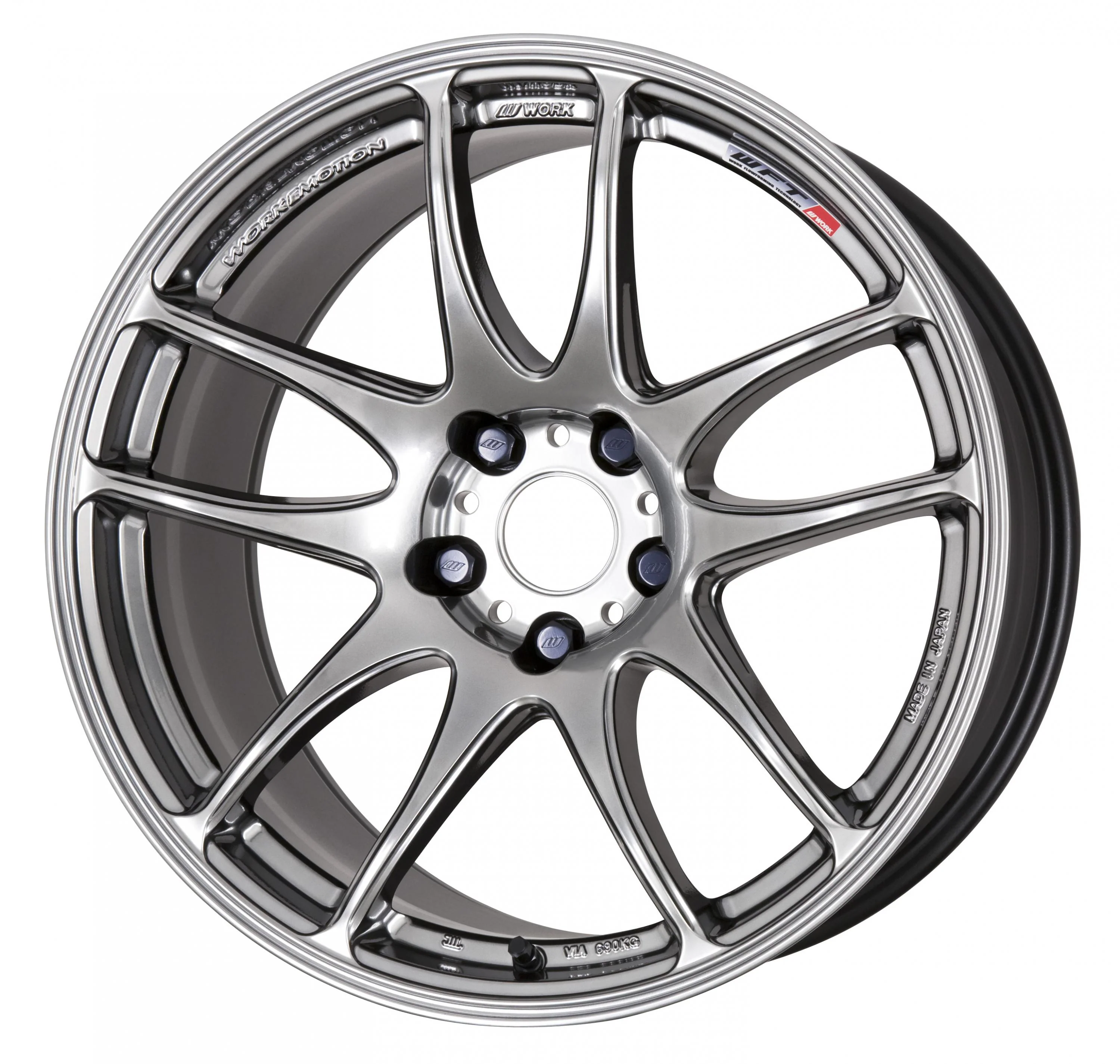 Work Emotion CR Kiwami Silver 18x9.5 +30 5x114.3