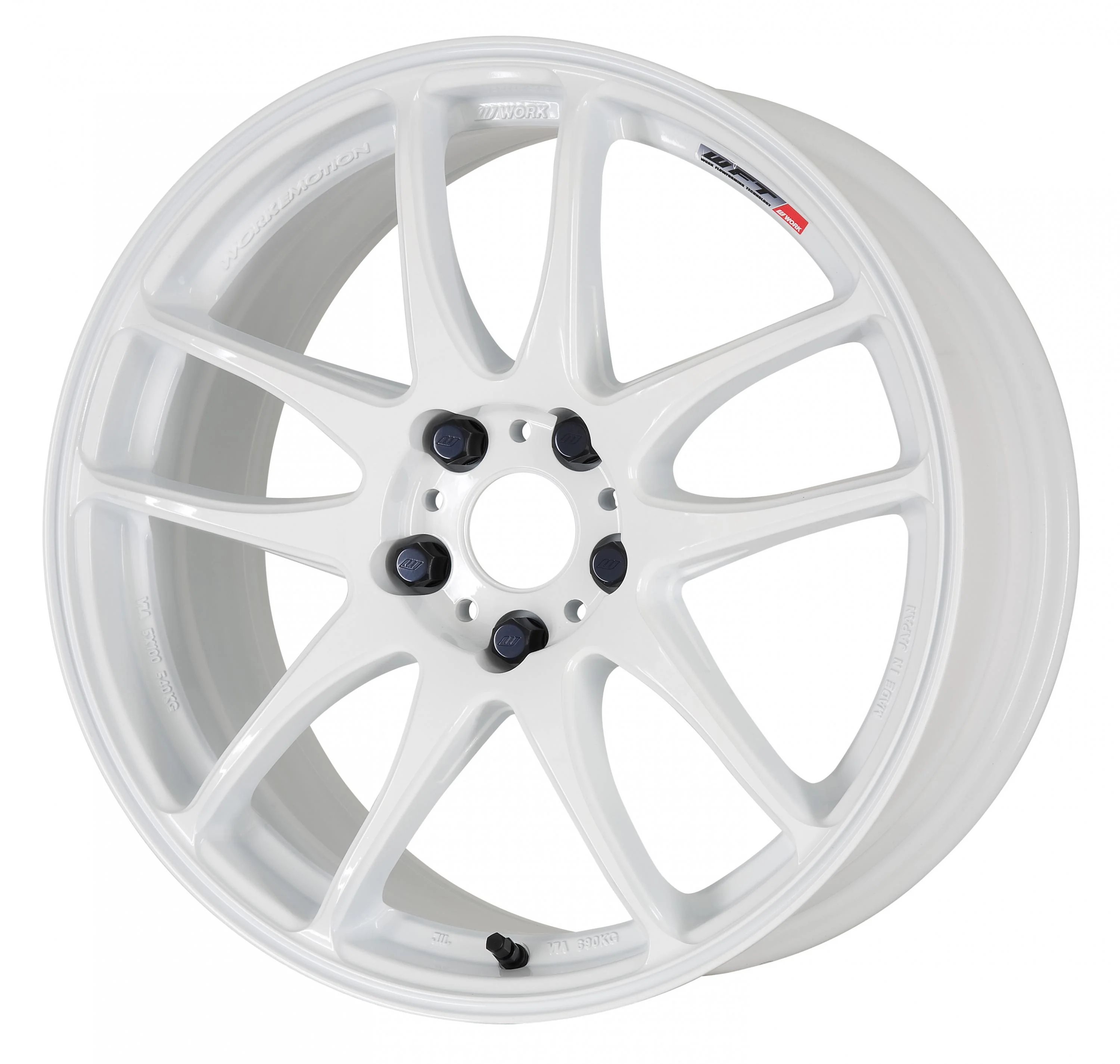 Work Emotion CR Kiwami White 19x9.5 +25 5x114.3